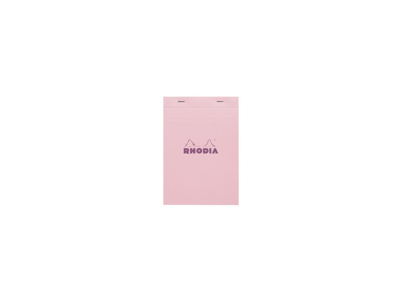 RHODIA Bloc agrafé No. 16, A5, quadrillé 5x5, bleu azur