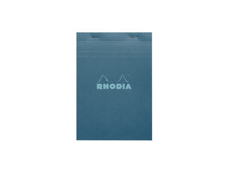 RHODIA Bloc agrafé No. 16, A5, quadrillé 5x5, rose poudré