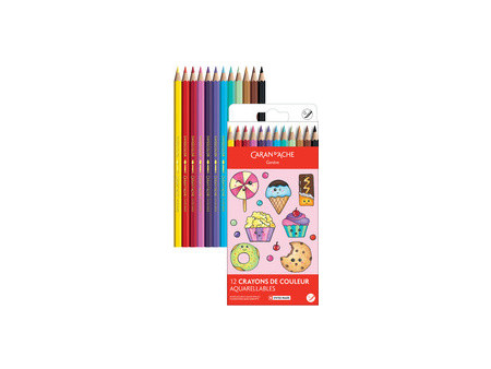 CARAN D'ACHE Crayons de couleur SWISSCOLOR KAWAII Monsters