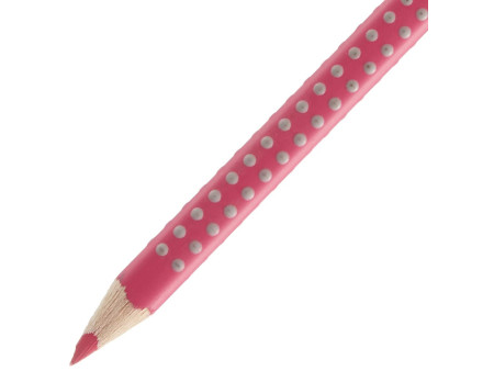 FABER-CASTELL Crayon de couleur Colour GRIP, rouge framboise