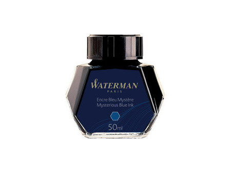 WATERMAN Flacon d'encre, contenu: 50 ml, bleu sérénité
