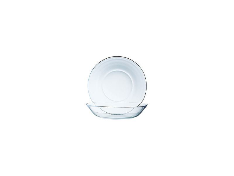 Esmeyer Arcoroc Assiette creuse en verre COSMOS, 140 mm