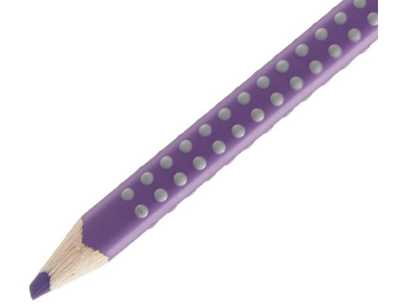 FABER-CASTELL Crayon de couleur Colour GRIP, violet raisin