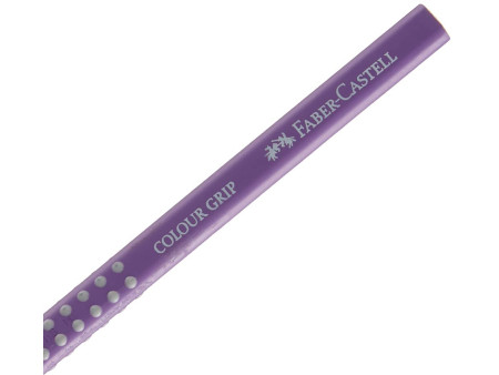FABER-CASTELL Crayon de couleur Colour GRIP, violet raisin