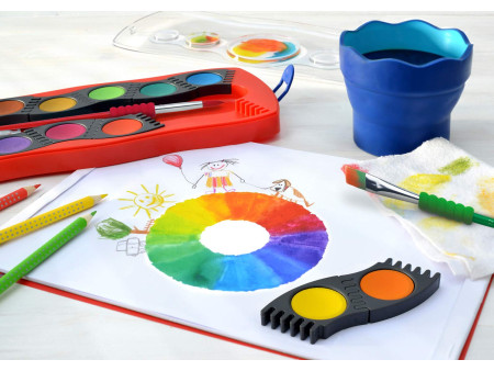 FABER-CASTELL Crayons de couleur Colour GRIP, étui de 36