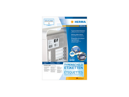 HERMA Étiquette de plaque signalétique SPECIAL, 105 x 148 mm