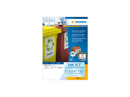 HERMA Étiquette film, anti-intempéries, 97,0 x 42,3 mm