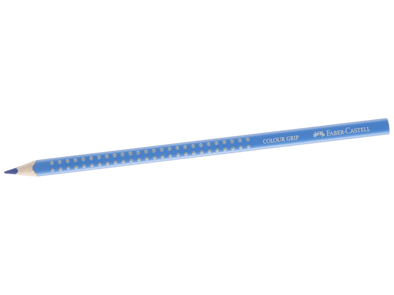 FABER-CASTELL Crayon de couleur Colour GRIP, bleu roi