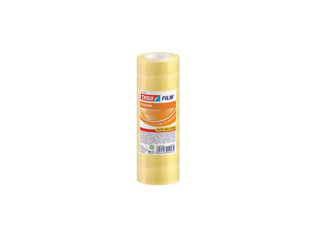 tesa Film Ruban adhésif standard, 15 mm x 66 m, transparent