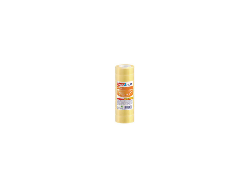 tesa Film Ruban adhésif standard, 15 mm x 66 m, transparent