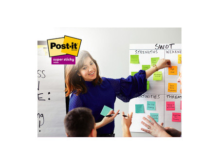 Post-it Distributeur Z-Notes PRO, garni, blanc