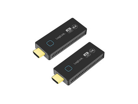 LogiLink Kit amplificateur HDMI Wireless 4K/30Hz, 30 m, noir