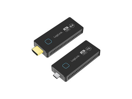 LogiLink Kit amplificateur HDMI Wireless 4K/30Hz, 30 m, noir