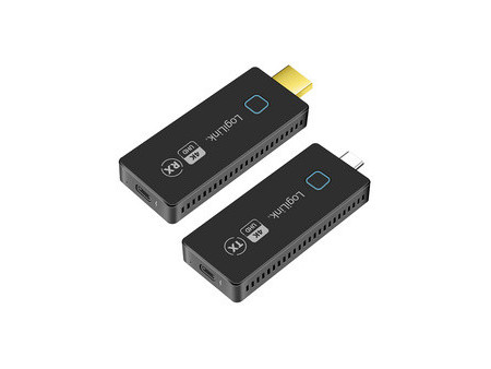 LogiLink Kit amplificateur HDMI Wireless 4K/30Hz, 30 m, noir