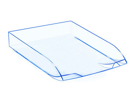 CEP Corbeille à courrier Ice, format A4, bleu glacier
