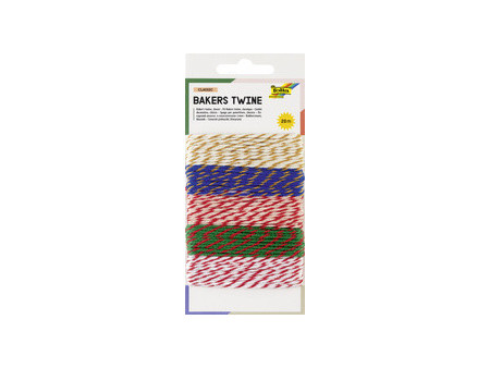 folia Ficelle décorative 'Bakers Twine PASTELL'