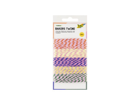 folia Ficelle décorative 'Bakers Twine PASTELL'