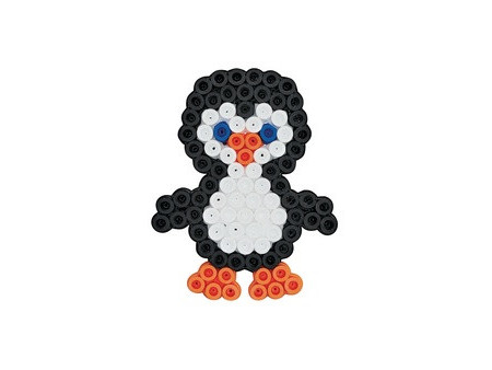 HAMA Perles à repasser maxi 'Pingouin', sous blister