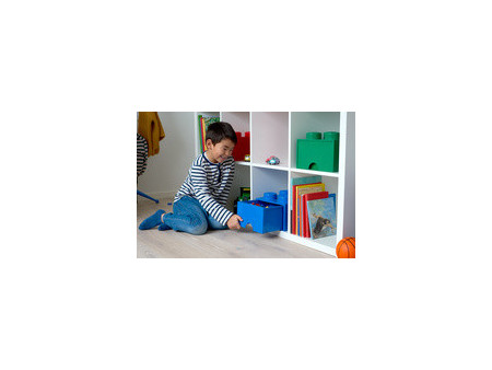 LEGO Brique tiroir STORAGE BRICK DRAWER 4, 1 tiroir, bleu