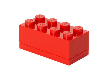 LEGO Boîte à snack MINI BOX 8, 110 ml, jaune