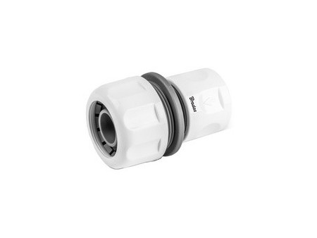 Bradas Raccord de tuyau femelle WHITE LINE, 3/4', blanc