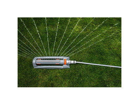 Bradas Arroseur oscillant WHITE LINE, 18 buses, gris/orange