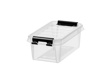 SmartStore Boîte de rangement CLASSIC 0,3 L, clips: blanc