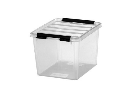 SmartStore Boîte de rangement CLASSIC 3 L, clips: noir