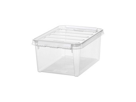 SmartStore Boîte de rangement CLASSIC 8 L, clips: noir