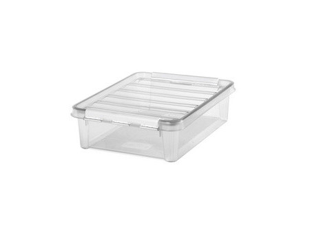 SmartStore Boîte de rangement CLASSIC 7,5 L, clips: noir