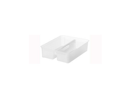 SmartStore Boîte de rangement CLASSIC 52 L, clips: blanc