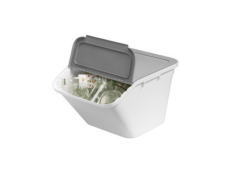 smartstore Bac de rangement/recyclage Stack-it M, 37 L