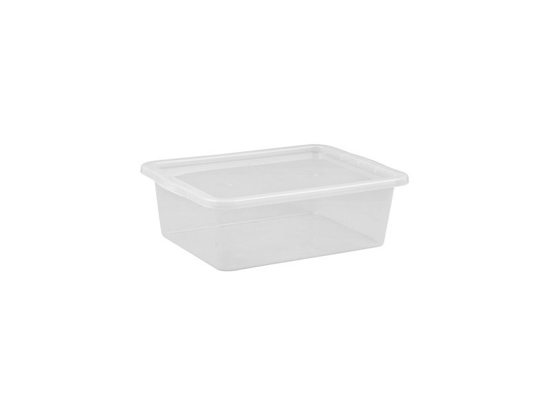Plast team Boîte de rangement BASIC BOX, dessous de lit, 30L