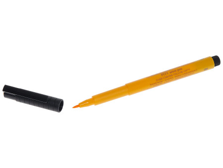 FABER-CASTELL Feutre PITT artist pen, jaune de chrome foncé