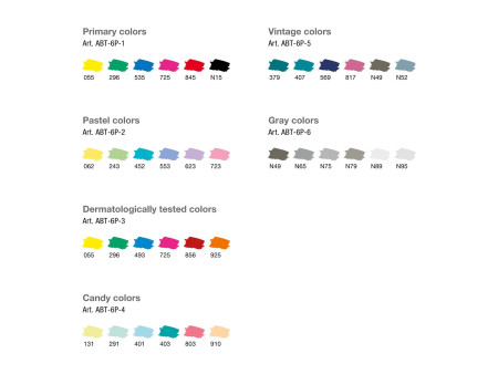 Tombow Feutre double pointe ABT DUAL BRUSH PEN, tons pastel