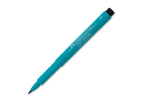 FABER-CASTELL Feutre PITT artist pen, vert de cobalt