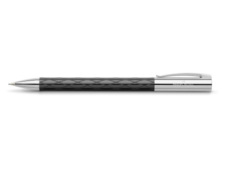 FABER-CASTELL Porte-mines rotatif Ambition losange noir