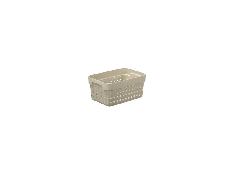 NHG Bac de rangement SEOUL BASKET S, PP, gris