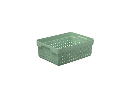 NHG Bac de rangement SEOUL BASKET M, PP, gris