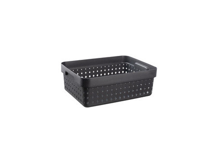 NHG Bac de rangement SEOUL BASKET M, PP, bleu