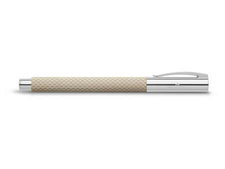 FABER-CASTELL Stylo plume Ambition OpArt White Sand