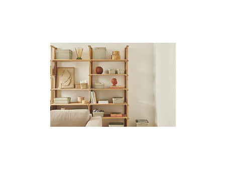NHG Bac de rangement SEOUL BASKET L, PP, beige