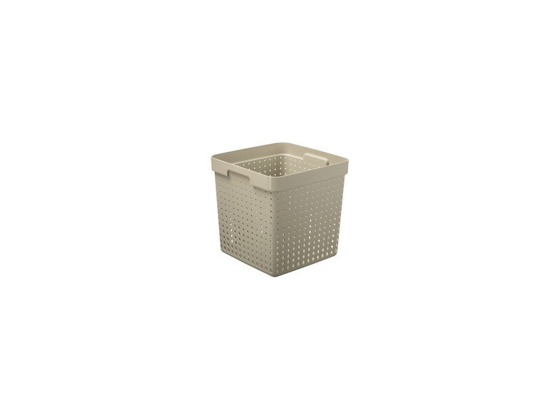 NHG Bac de rangement SEOUL BASKET XL, PP, beige