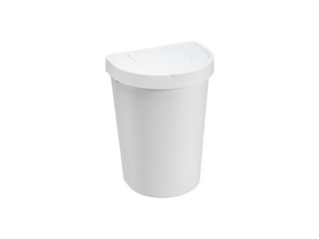 plast team Poubelle SEATTLE, 25 litres, blanc