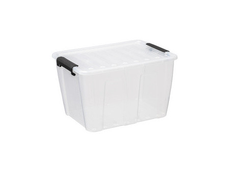 plast team Boîte de rangement HOME BOX, 15 L, transparent