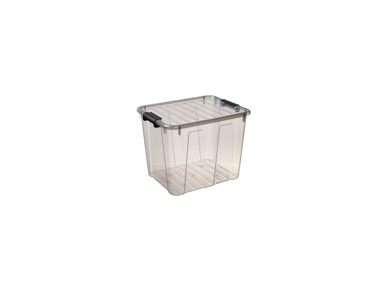 plast team Boîte de rangement HOME BOX, 40 L, gris