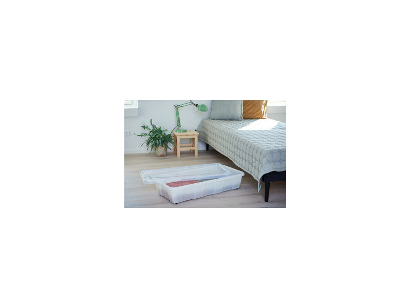 plast team Boîte de rangement BEDROLLER EASY, 30 litres