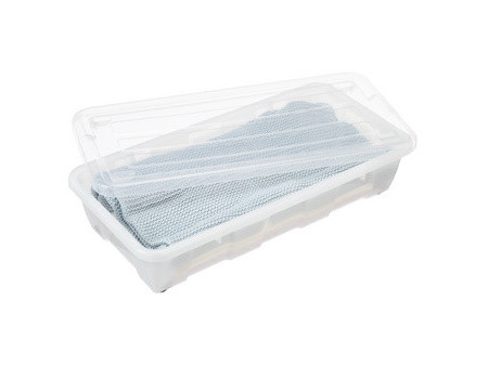 plast team Boîte de rangement BEDROLLER EASY, 30 litres