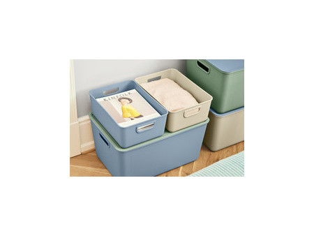 NHG Boîte de rangement AKITA STORAGE M, PP, bleu