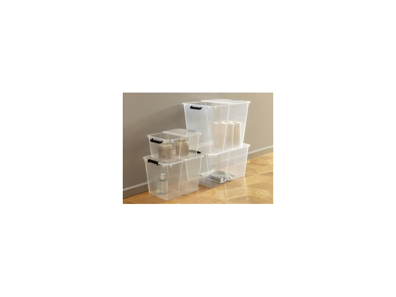 Plast team Boîte de rangement HOME BOX FLEX, 50 litres